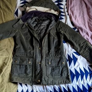 Barbour waxed Convoy Jacket